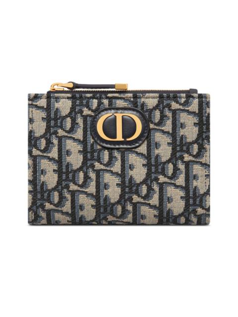Dior 30 Montaigne Dahlia Wallet