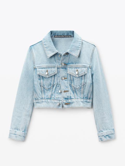 Alexander Wang Shrunken Trucker Jacket