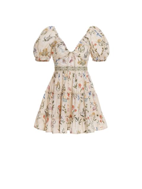Agua by Agua Bendita Manzanilla Paraiso Mini Dress