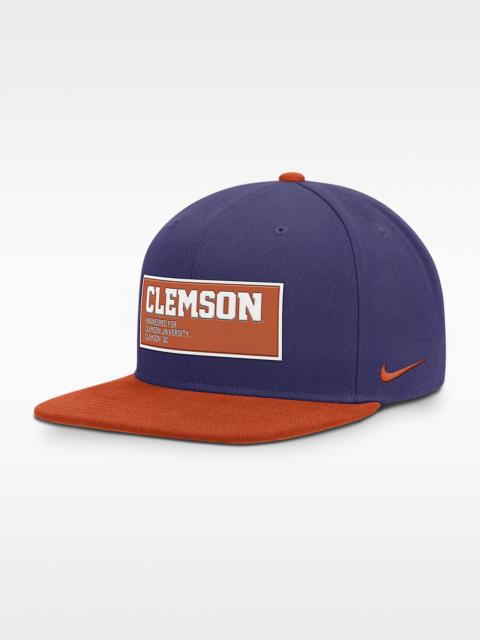Nike Clemson On-Field Pro Men's Nike Dri-FIT College Adjustable Hat