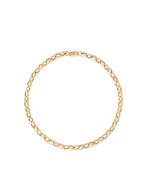 STONE AND STRAND Tiny Chunky Chain Bracelet