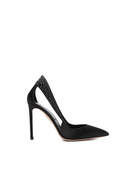 AQUAZZURA crystal-embellished pumps
