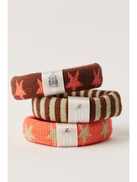 FREE PEOPLE We Move Hair Tie Pack Set