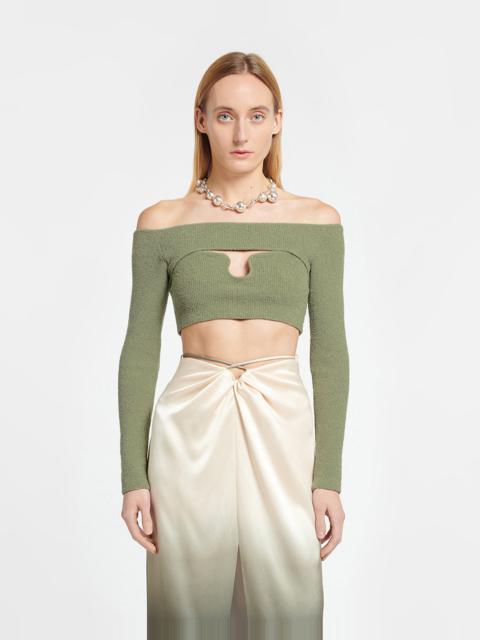 Nanushka Terry-Knit Top