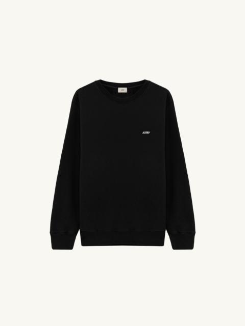 AUTRY CREWNECK SWEATSHIRT WITH EMBROIDERED LOGO FOR MAN