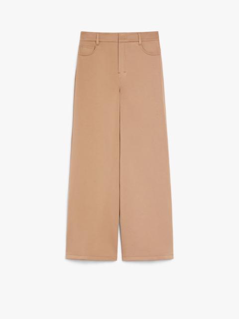 'S Max Mara RONDINE Wide jersey trousers