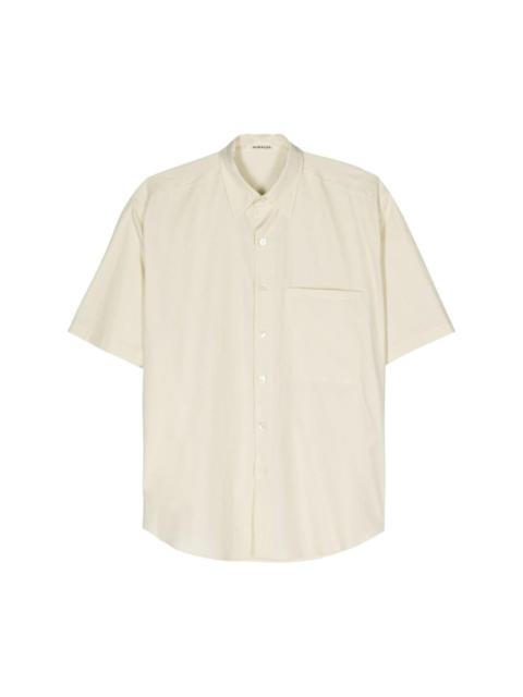 short-sleeve cotton shirt