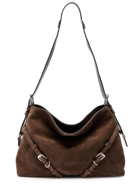 Givenchy Voyou Medium Suede Shoulder bag