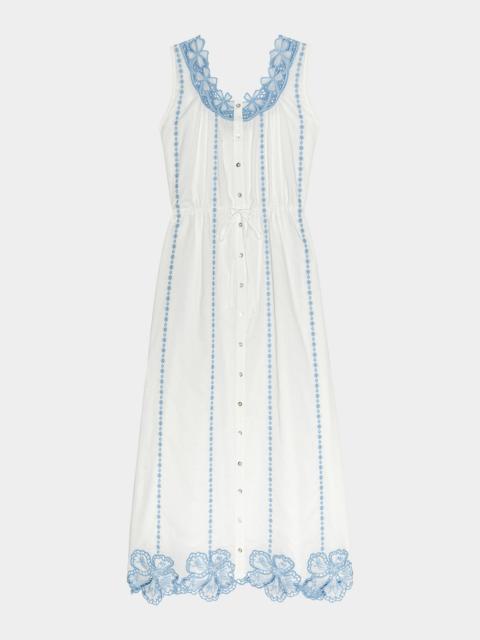 Rails Lorina Cotton Sleeveless Maxi Dress