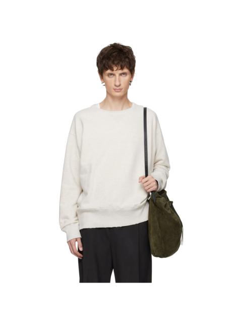 Maison Margiela Beige Cotton Sweatshirt