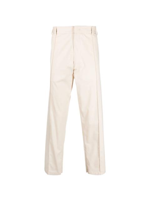 424 cotton straight-leg trousers