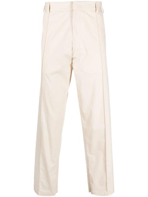 424 cotton straight-leg trousers