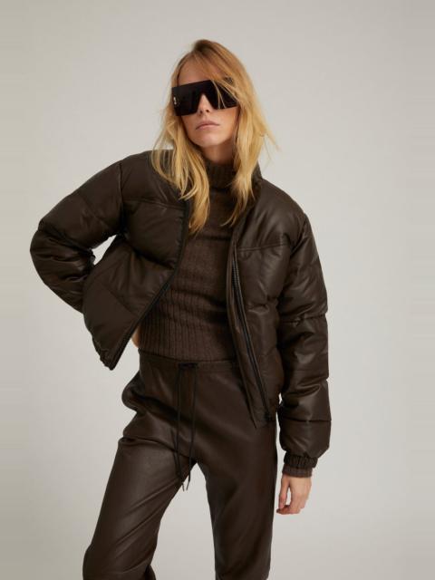 SPRWMN AMERICANO LEATHER PUFFER