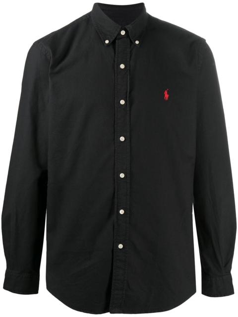 Polo Ralph Lauren plain long-sleeved shirt