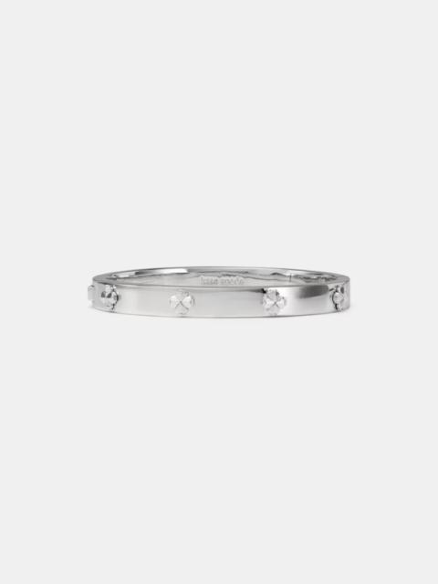 kate spade Spade Flower Hinged Bangle
