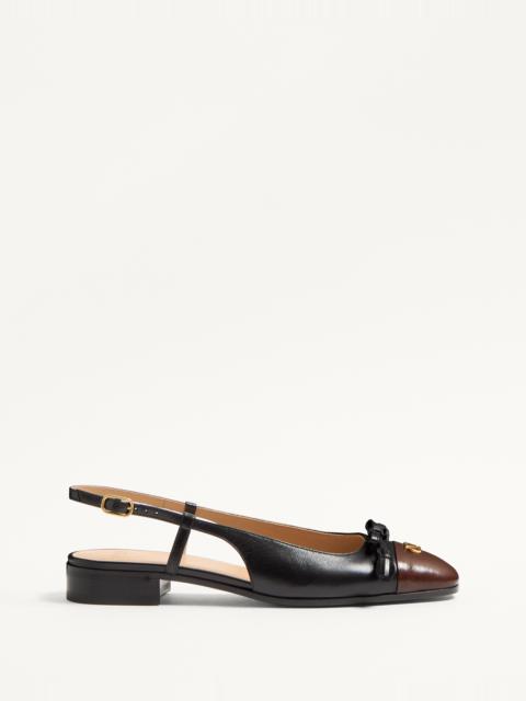 Valentino VALET DU ROI KID SLINGBACK BALLERINA 25MMM