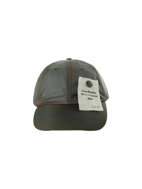 Acne Studios Curved Brimit Panel Design Minimalist Style Hat "Stone Grey" FN UX HATS000385 STONE GREY