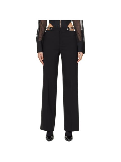 Dion Lee Black Chain Link Trousers
