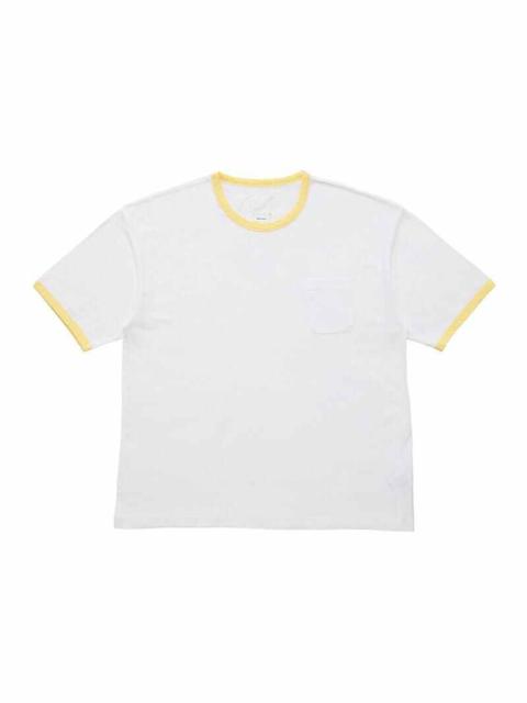 visvim AMPLUS RINGER TEE S/S YELLOW