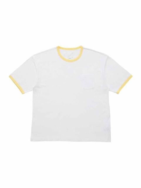 visvim AMPLUS RINGER TEE S/S YELLOW