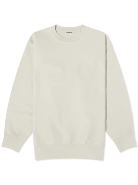 Auralee Super Milled Crew Sweat