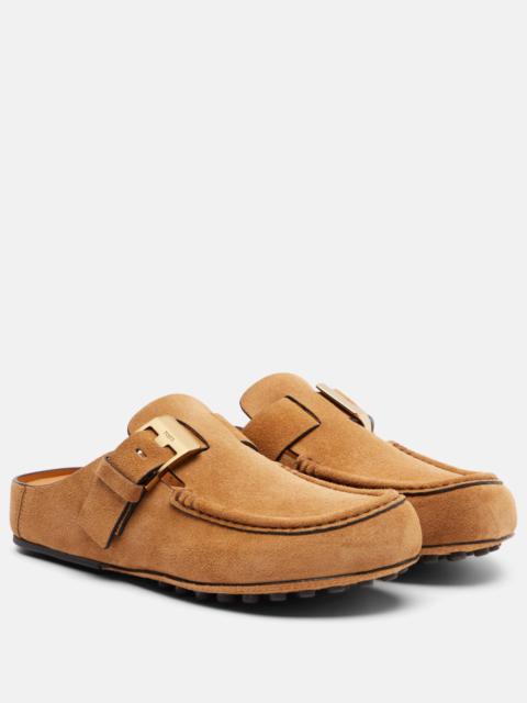 Tod's Gommino suede mules