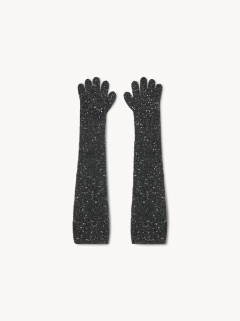 The Row Merano Gloves in Cashmere