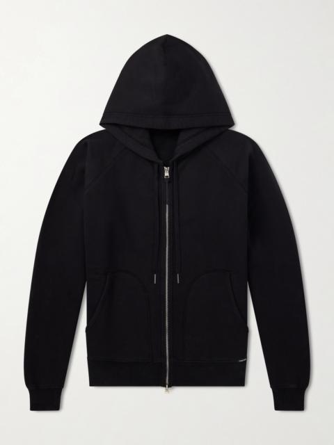 TOM FORD Slim-Fit Cotton-Jersey Zip-Up Hoodie