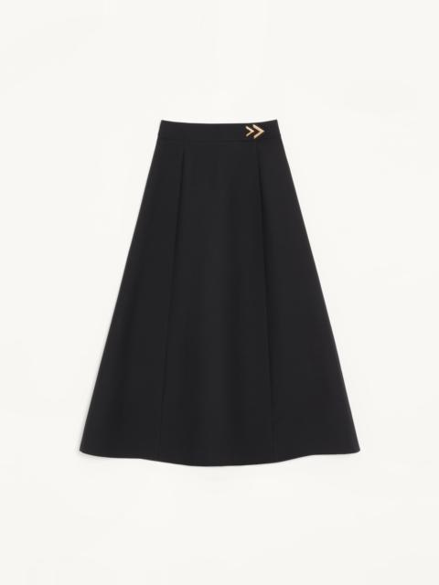 Valentino CREPE COUTURE MIDI SKIRT