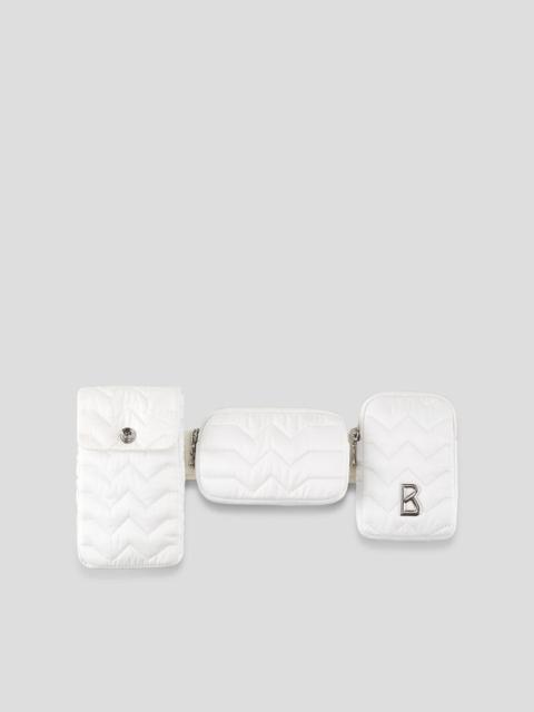 BOGNER Meribel Enja Multipocket belt bag in White