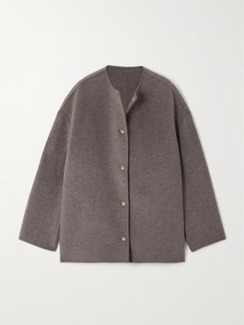 Loulou de Saison Dunne Oversized Wool And Cashmere-blend Jacket