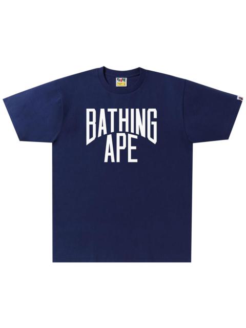 BAPE Bicolor NYC Logo Tee 'Navy'