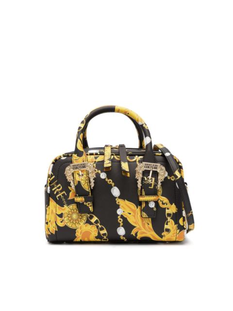 VERSACE JEANS COUTURE baroque-pattern print tote bag