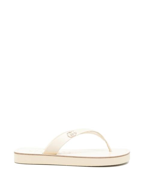 GUCCI Gucci Double-G Logo Sandals