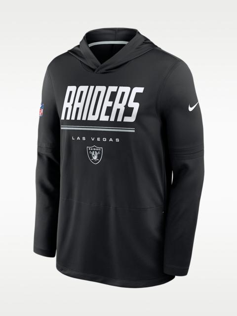 Nike Las Vegas Raiders Sideline Men's Nike Dri-FIT NFL Long-Sleeve Hooded Top