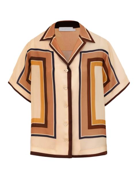 Zimmermann STARDUST SHORT SLEEVE SHIRT