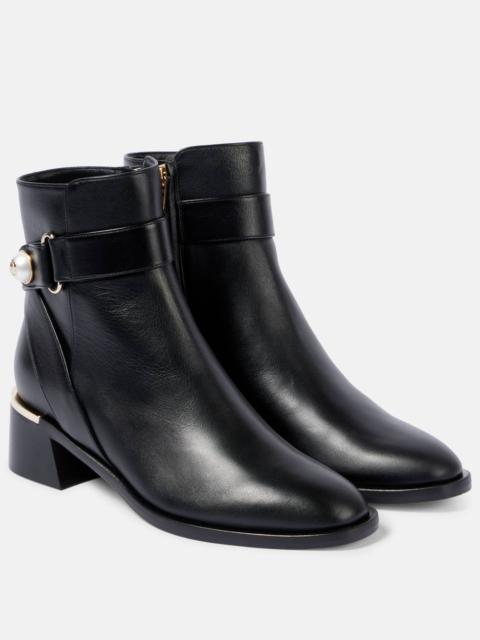 Noor 45 leather ankle boots