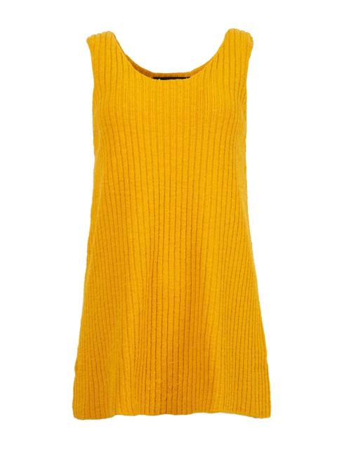 Proenza Schouler Melange Boucle Knit Tank Yellow