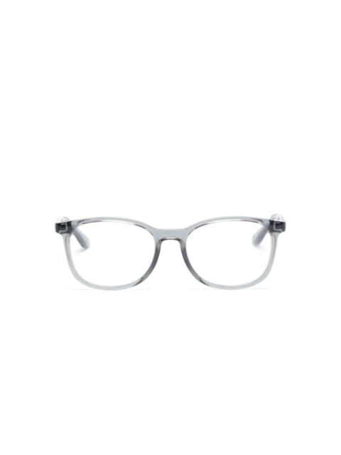 rectangle-frame glasses