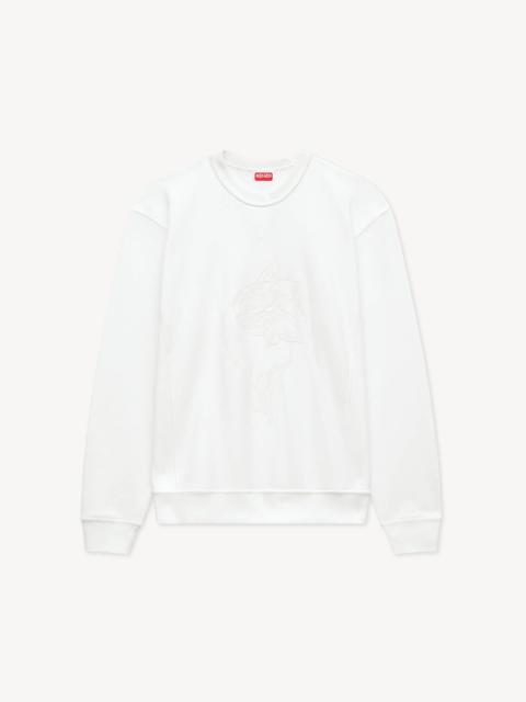 KENZO 'KENZO Tulip' embroidered sweatshirt in cotton