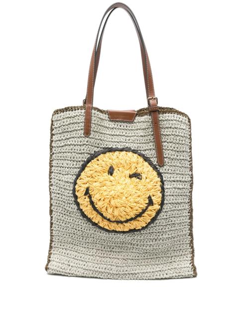 Anya Hindmarch Raffia Tote Bag