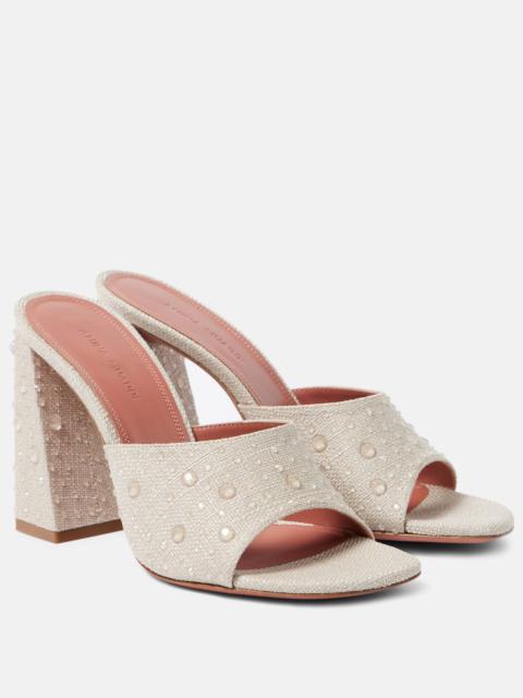Amina Muaddi Brigitte Slipper 95 mules