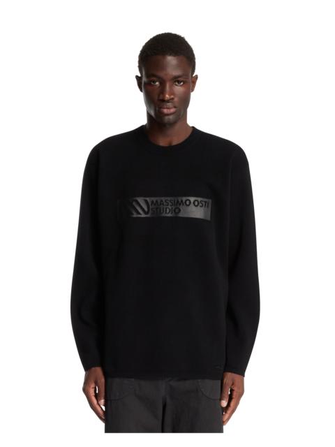 Massimo Osti Studio Black Vulc Sweater