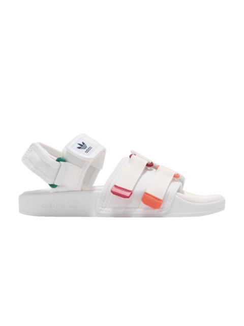 Adilette Sandal 4.0 'White Scarlet True Orange'