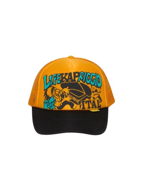 Kapital Life Kapriccio Trucker Hat "Yellow / Black" KAP066