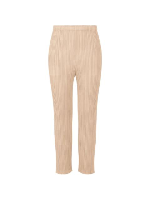 Pleats Please Issey Miyake July pleated trousers