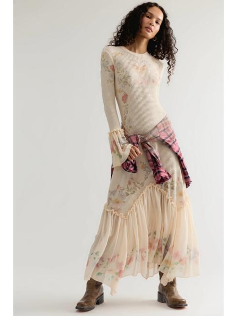 FREE PEOPLE Cleo Thermal Maxi Dress
