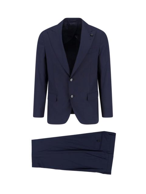LARDINI SINGLE-BREASTED VIRGIN WOOL SUIT