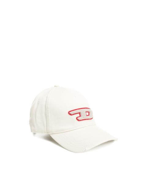 Diesel logo-patch baseball cap