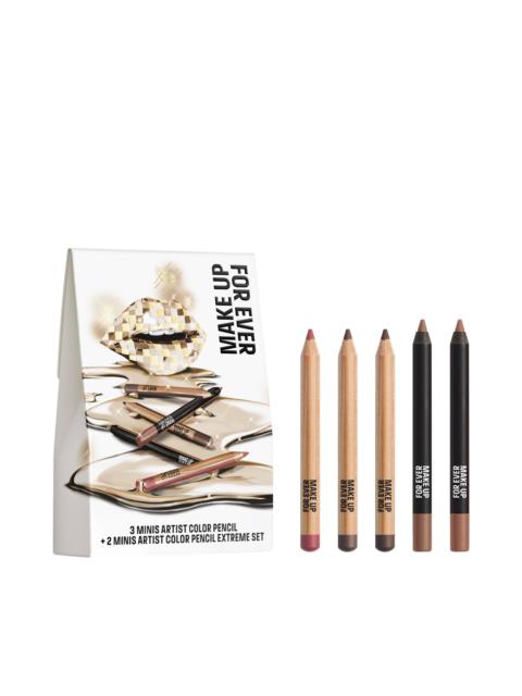 Make Up For Ever MINI ARTIST COLOR PENCIL ORIGINAL & EXTREME HOLIDAY SET
